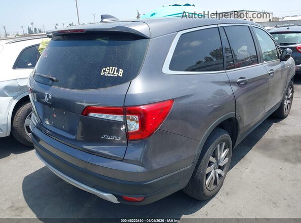 5FNYF6H3XMB057655 2021 HONDA PILOT Gray Rear right