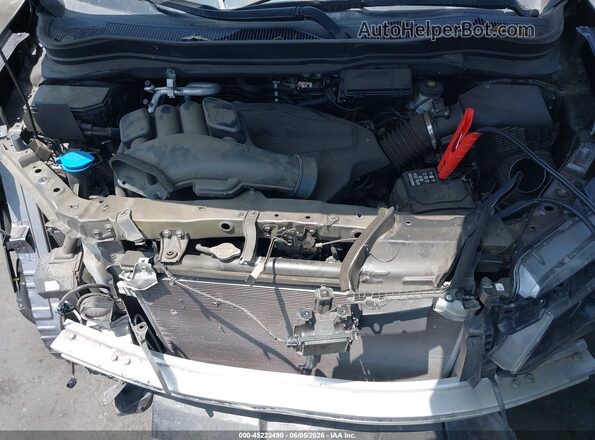 5FNYF6H3XMB057655 2021 HONDA PILOT Gray Rear view