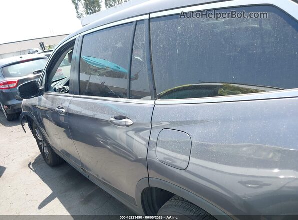5FNYF6H3XMB057655 2021 HONDA PILOT Gray 