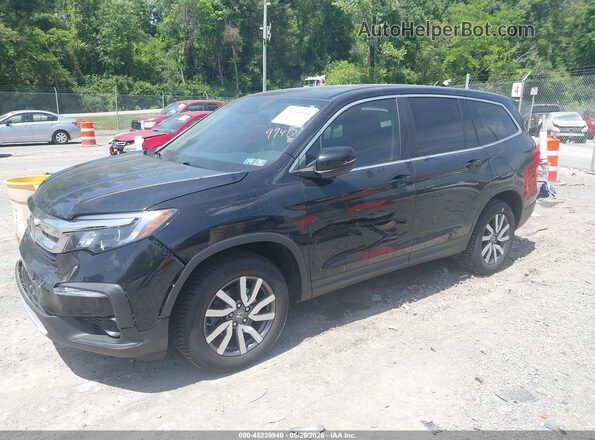 5FNYF6H51KB059485 2019 HONDA PILOT Black Vista tres cuartos delantera izquierda