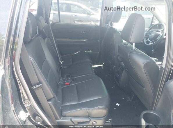 5FNYF6H51KB059485 2019 HONDA PILOT Black Vista de la etiqueta del VIN