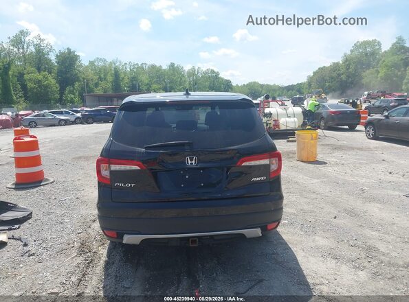 5FNYF6H51KB059485 2019 HONDA PILOT Black 