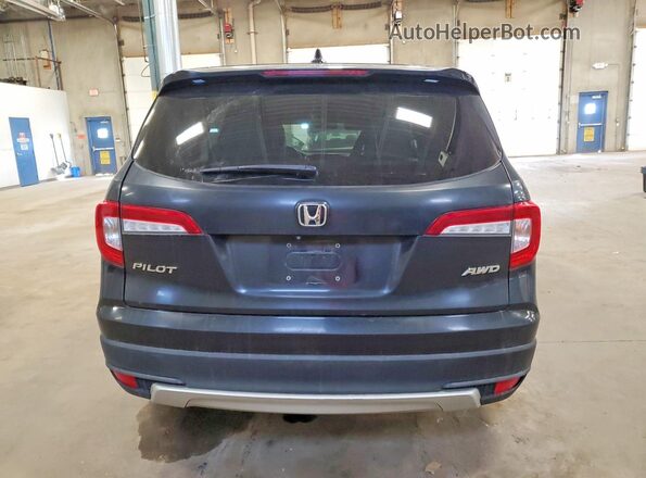5FNYF6H52KB047006 2019 HONDA PILOT Black Rear view