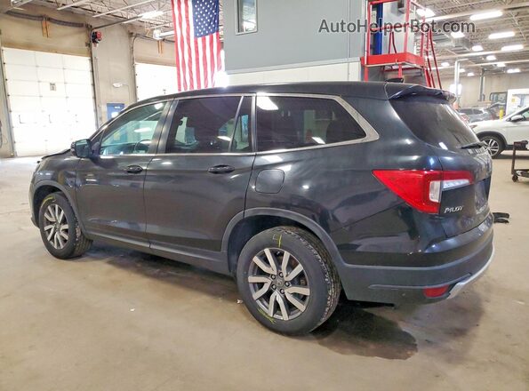 5FNYF6H52KB047006 2019 HONDA PILOT Black Rear left