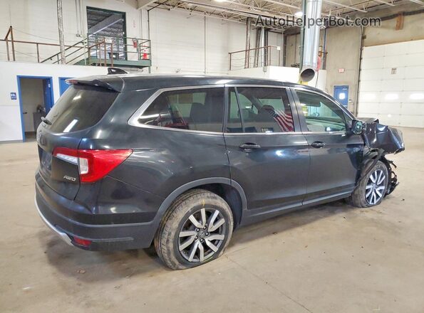 5FNYF6H52KB047006 2019 HONDA PILOT Black Rear right