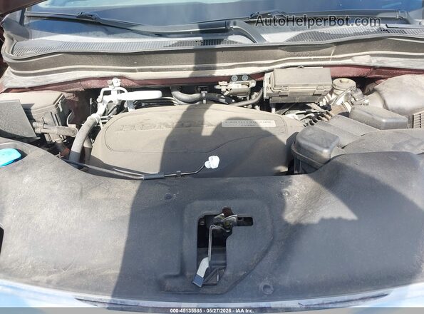 5FNYF6H52LB054524 2020 HONDA PILOT Темно-бордовый Вид сзади