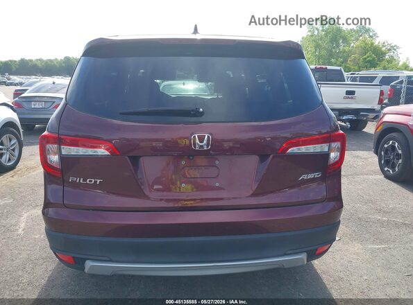5FNYF6H52LB054524 2020 HONDA PILOT Темно-бордовый 