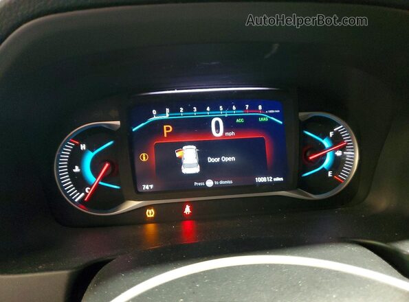 5FNYF6H53LB013304 2020 HONDA PILOT Gray Սարքավորումների վահանակի տեսք