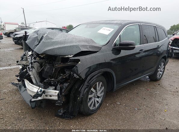 5FNYF6H53LB040602 2020 HONDA PILOT Black Przód lewy