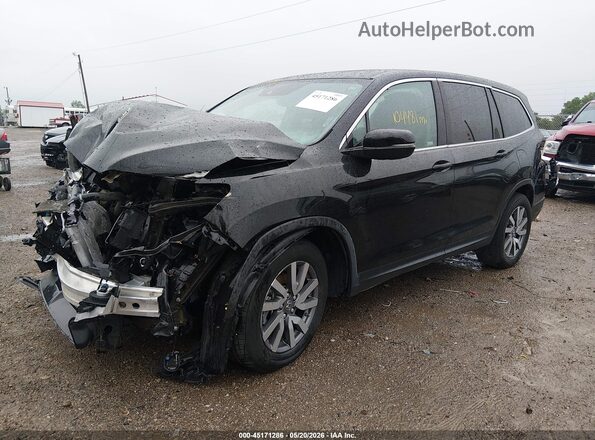 5FNYF6H53LB040602 2020 HONDA PILOT Black Widok z przodu
