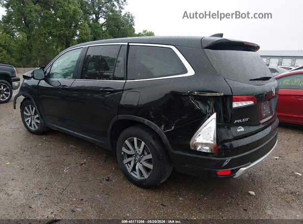 5FNYF6H53LB040602 2020 HONDA PILOT Black Tył lewy