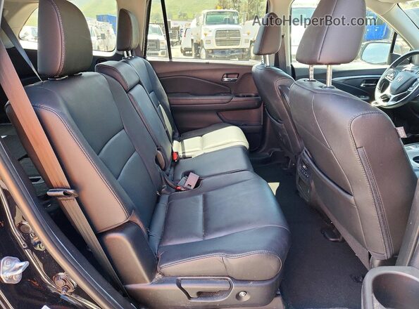 5FNYF6H53MB063587 2021 HONDA PILOT Black Vista interior trasera