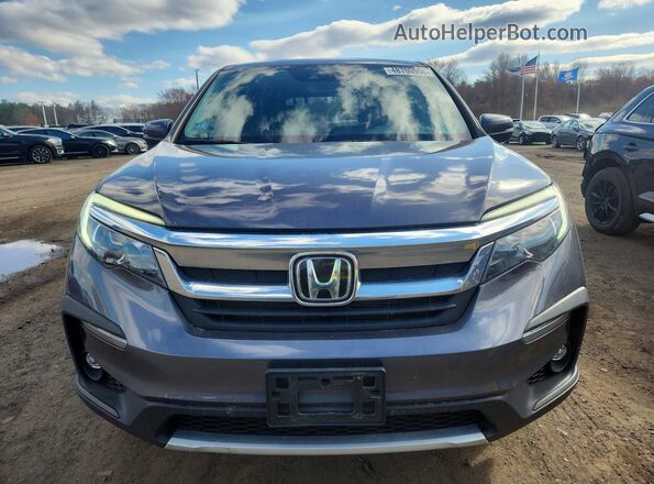 5FNYF6H53MB094807 2021 HONDA PILOT Gray Front view