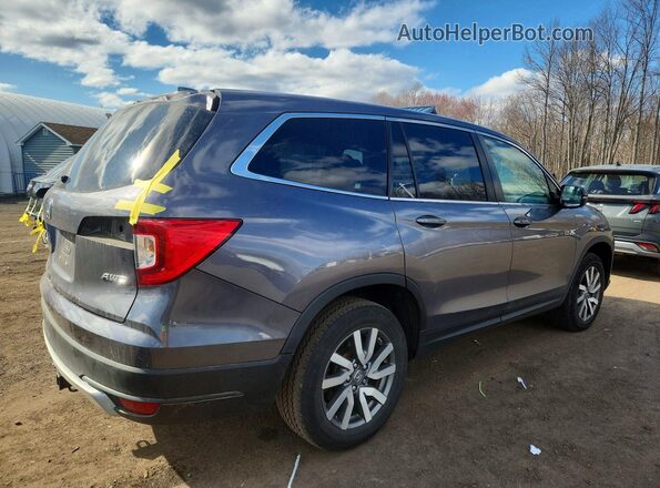 5FNYF6H53MB094807 2021 HONDA PILOT Gray Rear right