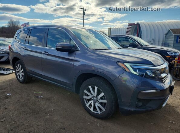 5FNYF6H53MB094807 2021 HONDA PILOT Gray Front right