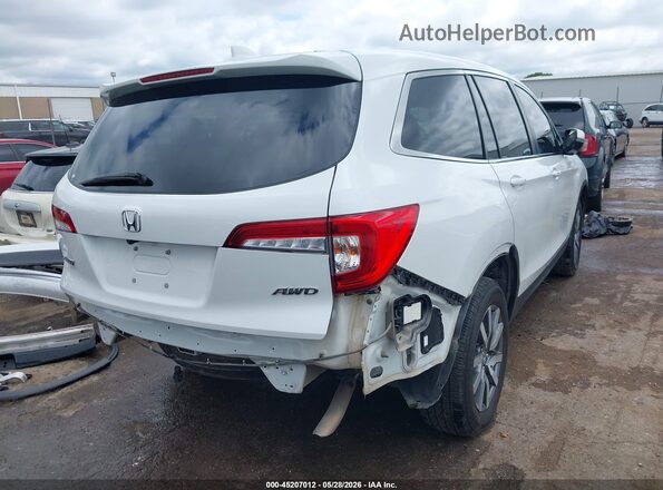 5FNYF6H53NB018747 2022 HONDA PILOT Белый Задняя правая четверть