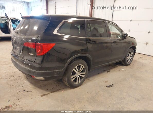 5FNYF6H54HB062115 2017 HONDA PILOT Black უკანა მარჯვენა