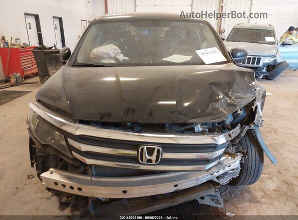 5FNYF6H54HB062115 2017 HONDA PILOT Black ხელსაწყოთა პანელის ხედი