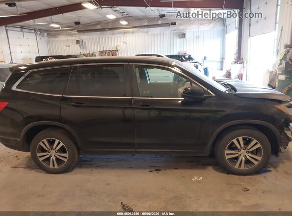 5FNYF6H54HB062115 2017 HONDA PILOT Black უკანა სალონის ხედი