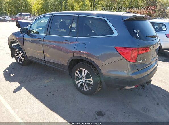 5FNYF6H56JB062011 2018 HONDA PILOT Gray Հետևի ձախ