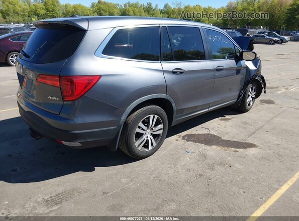 5FNYF6H56JB062011 2018 HONDA PILOT Gray Հետևի աջ