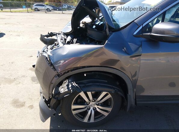 5FNYF6H56JB062011 2018 HONDA PILOT Gray 