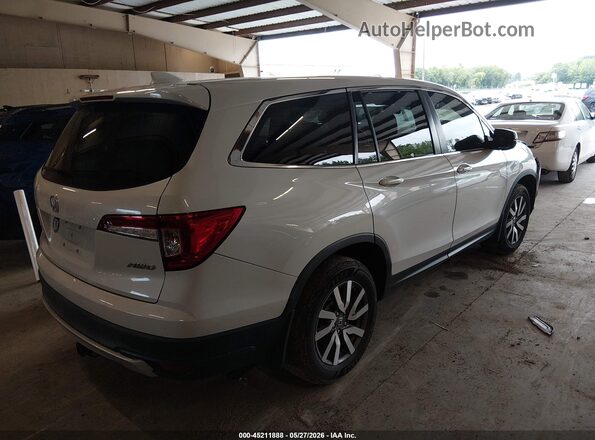 5FNYF6H56LB010221 2020 HONDA PILOT White Задня права чверть