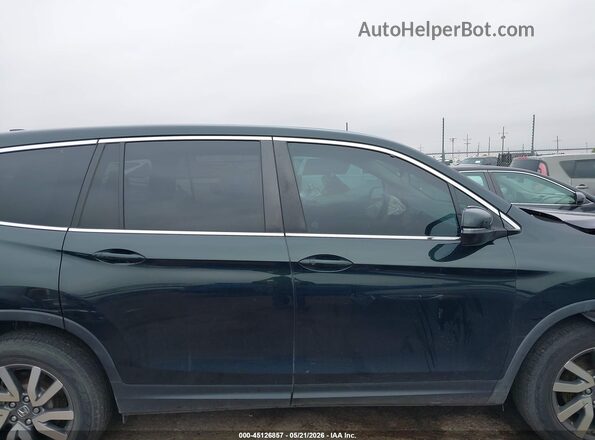 5FNYF6H56LB047768 2020 HONDA PILOT Green Widok wnętrza z tyłu