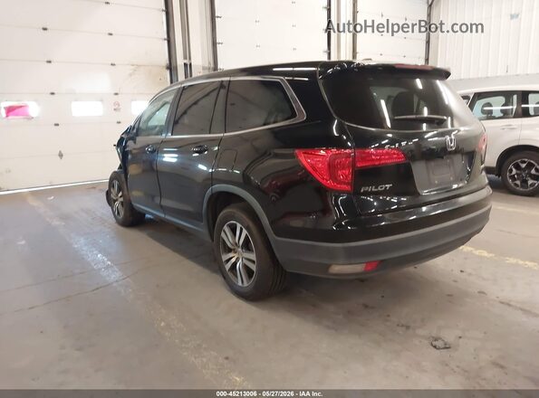 5FNYF6H57HB038732 2017 HONDA PILOT Black Trasero izquierdo
