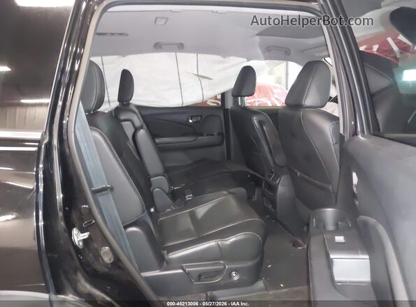 5FNYF6H57HB038732 2017 HONDA PILOT Black Vista de la etiqueta del VIN
