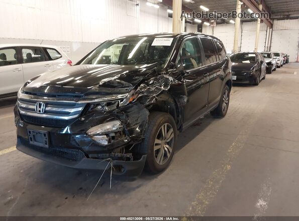 5FNYF6H57HB038732 2017 HONDA PILOT Black Vista tres cuartos delantera izquierda