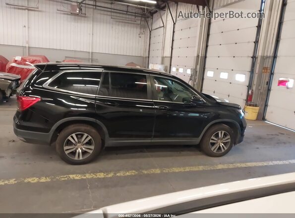5FNYF6H57HB038732 2017 HONDA PILOT Black Vista del cuadro de instrumentos