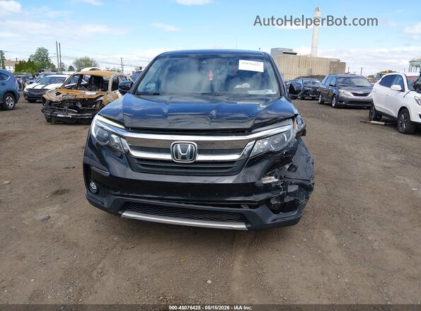 5FNYF6H57KB024692 2019 HONDA PILOT Черный Вид щитка приборов