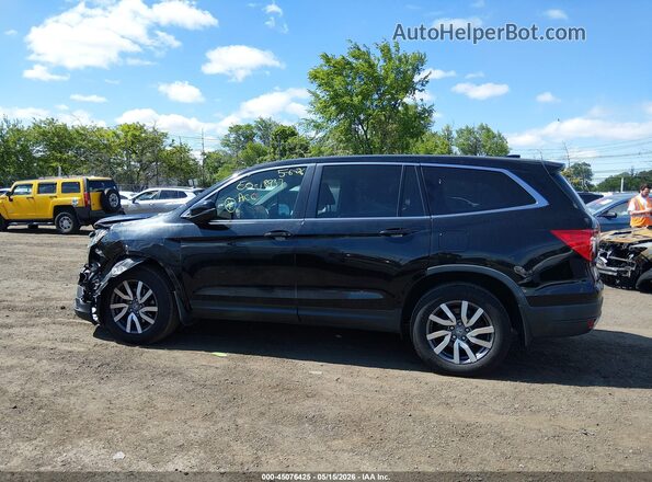 5FNYF6H57KB024692 2019 HONDA PILOT Черный Панорамный вид салона 360°