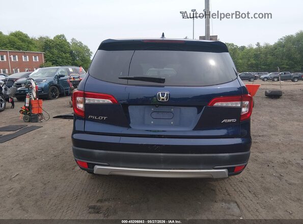 5FNYF6H57KB086898 2019 HONDA PILOT Blue 