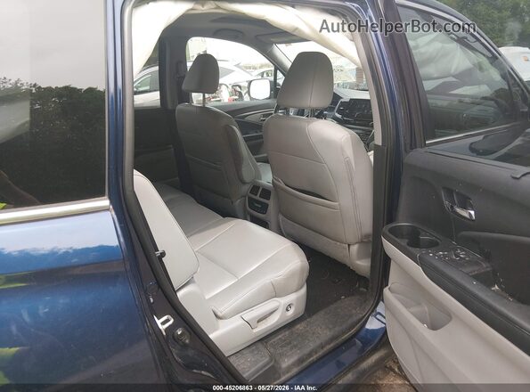 5FNYF6H57KB086898 2019 HONDA PILOT Blue Widok naklejki z numerem VIN