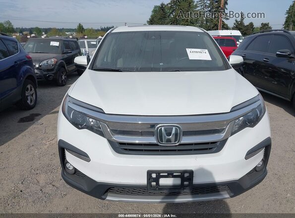 5FNYF6H57LB021647 2020 HONDA PILOT White ხელსაწყოთა პანელის ხედი
