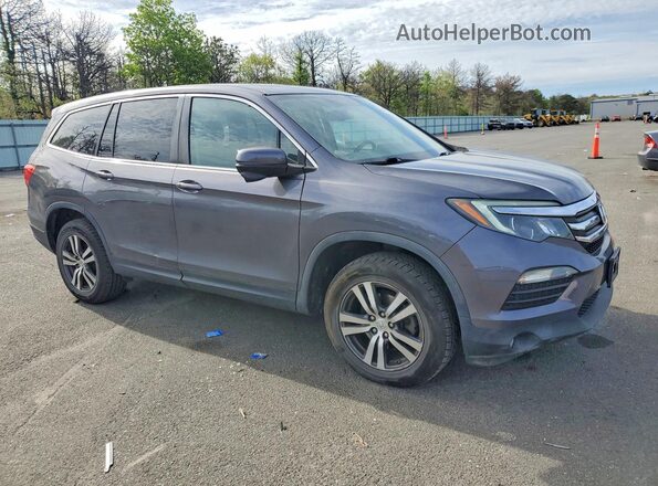 5FNYF6H58HB090676 2017 HONDA PILOT Gray 
