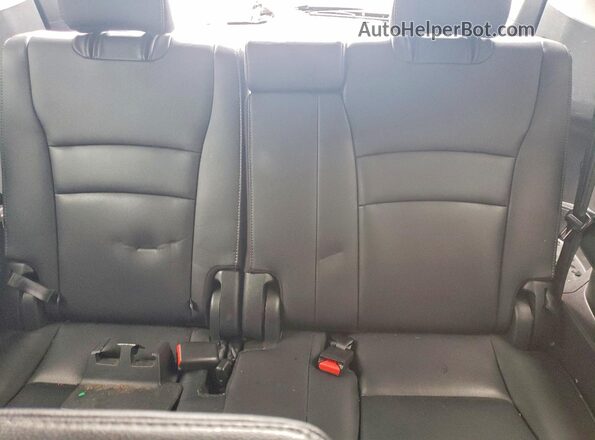 5FNYF6H58LB033080 2020 HONDA PILOT Black Vista de los asientos traseros