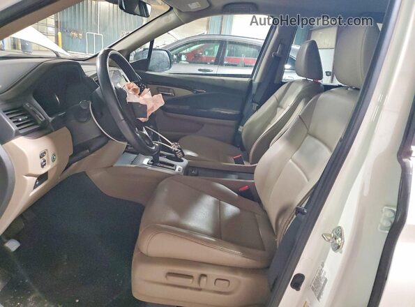 5FNYF6H58LB060702 2020 HONDA PILOT Белый Вид салона спереди