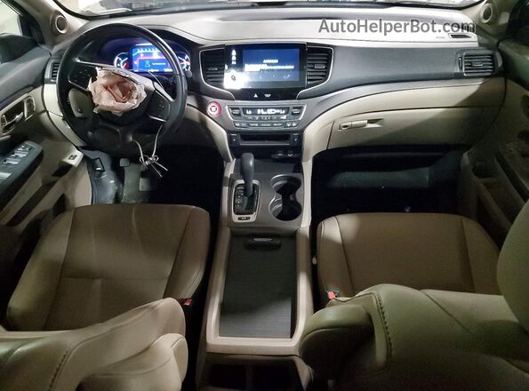 5FNYF6H58LB060702 2020 HONDA PILOT Белый Вид панели приборов