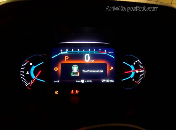 5FNYF6H58LB060702 2020 HONDA PILOT Белый Вид щитка приборов