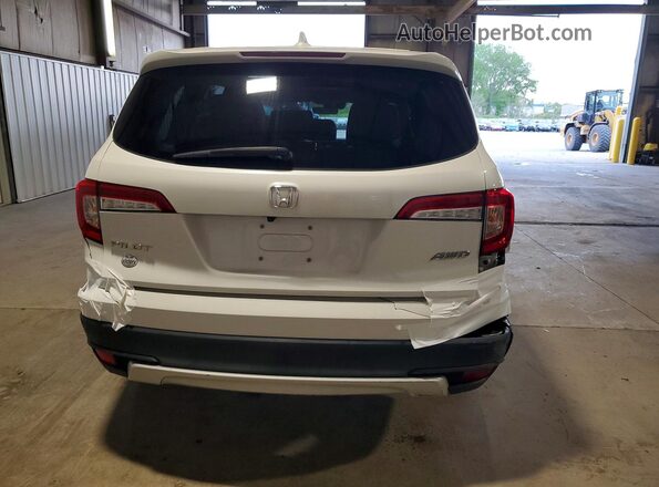 5FNYF6H58LB060702 2020 HONDA PILOT Белый Вид сзади