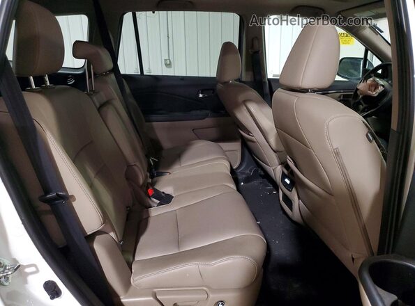 5FNYF6H58LB060702 2020 HONDA PILOT Белый Вид задней части салона