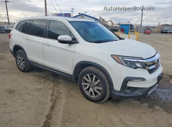 5FNYF6H58LB067858 2020 HONDA PILOT Белый Передняя правая четверть