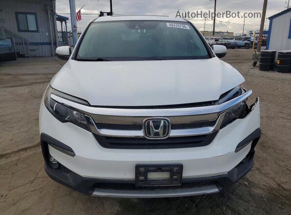 5FNYF6H58LB067858 2020 HONDA PILOT Белый Вид спереди