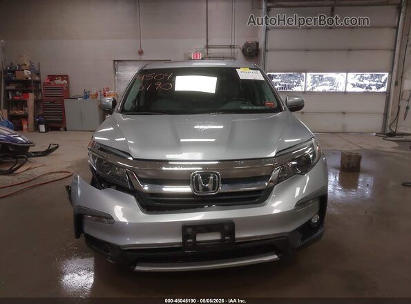 5FNYF6H59LB025196 2020 HONDA PILOT Gray წინა პანელის ხედი
