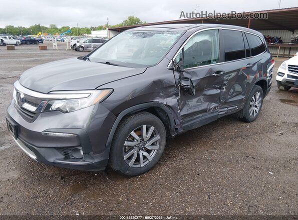 5FNYF6H59LB025599 2020 HONDA PILOT Gray წინა მარცხენა ხედი სამი მეოთხედიდან