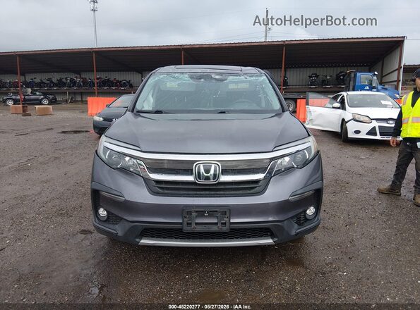5FNYF6H59LB025599 2020 HONDA PILOT Gray ხელსაწყოთა პანელის ხედი