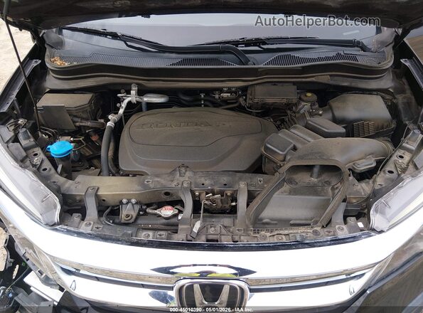 5FNYF6H59MB069829 2021 HONDA PILOT Черный Вид сзади